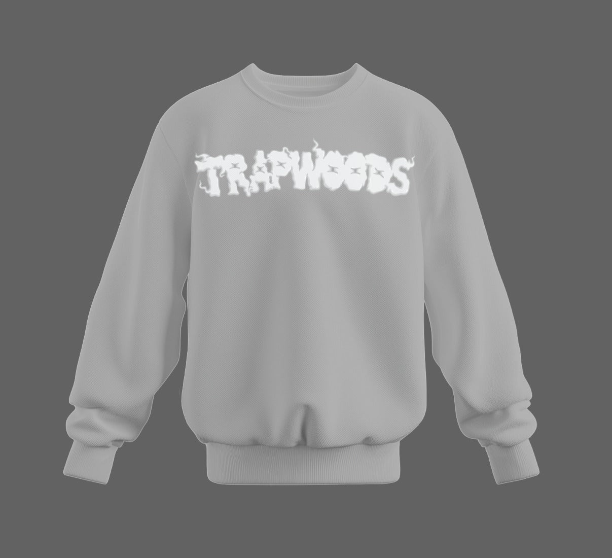 Trapwoods Up In Smoke Crew Neck Sweatshirt