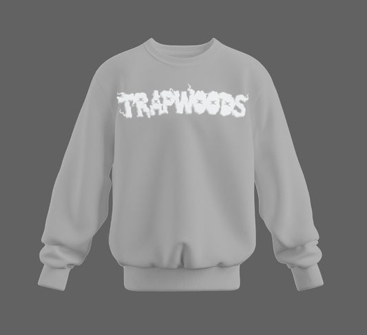 Trapwoods Up In Smoke Crew Neck Sweatshirt