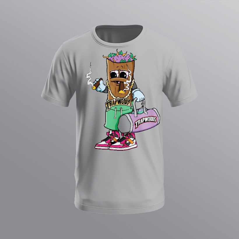 Trapwoods Trappy Off White T-Shirt